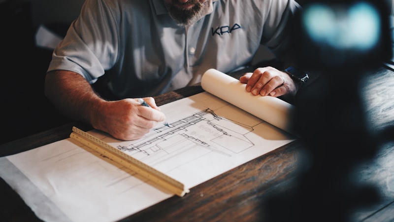 Architectural blueprints and plans